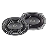 Blaupunkt 6 x 8-Inch 300W 4-Way Coaxial Car Audio Speaker, Set of 2