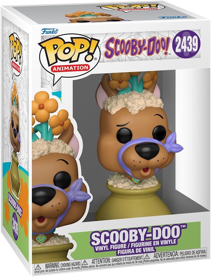Funko Pop! Animacja: Scooby Doo - wazon Scooby Doo - kolekcjonerska figurka winylowa - pomysł na prezent - oficjalny towar - zabawki dla dzieci i dorosłych - fanów kreskówek/animacji