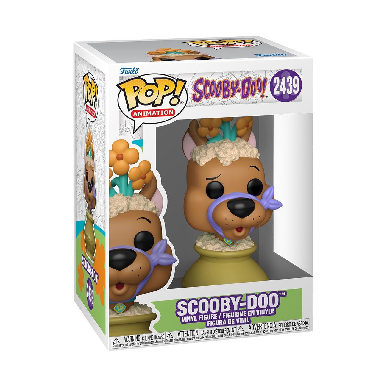 Funko Pop! Animation: Scooby Doo - Vase - Collectable Vinyl Figure - Gift Idea - Official Merchandise - Toys for Kids & Adults - Cartoon Fans - Model Figure for Collectors and Display