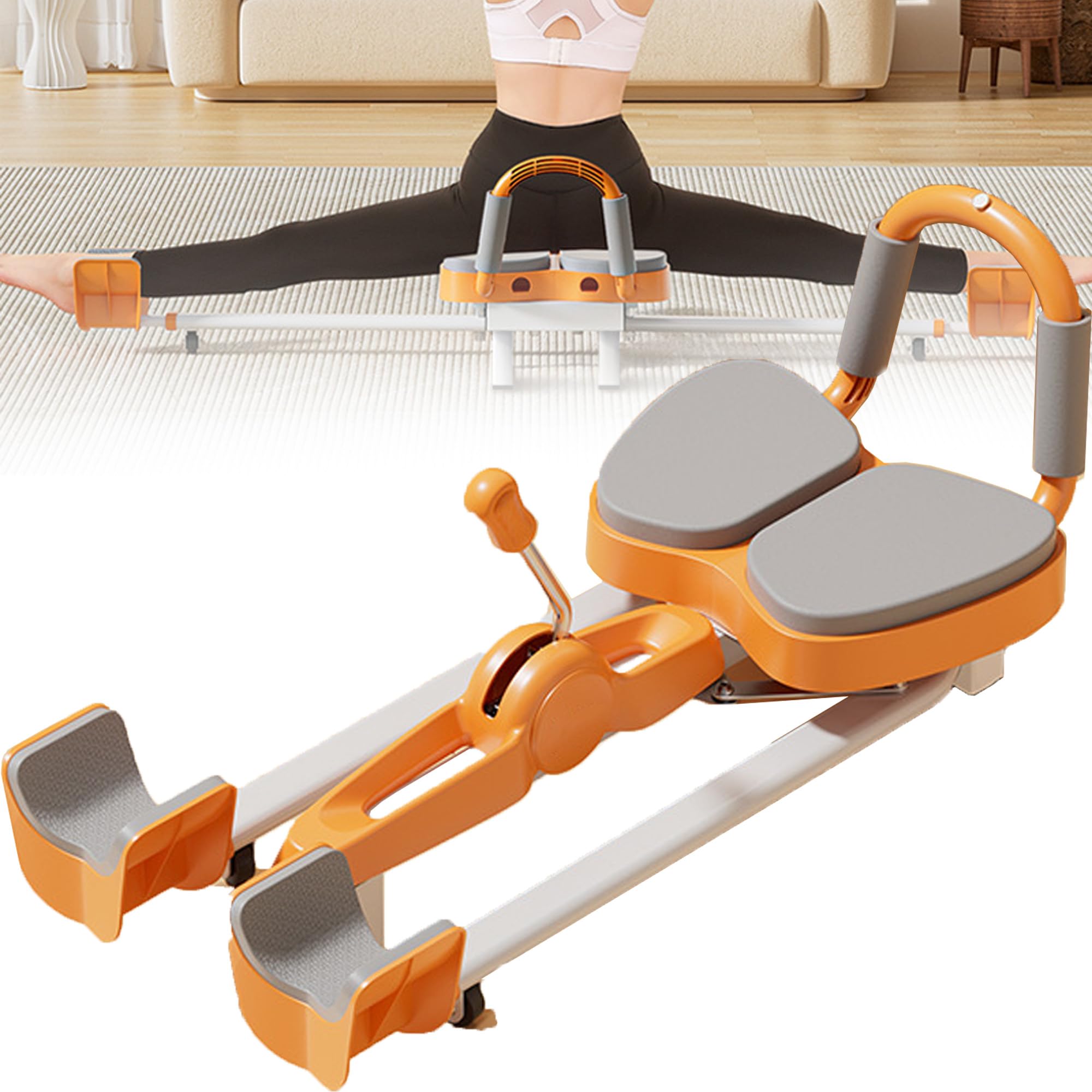 Beinstrecker Split, 0-180° Split Stretching, Tragfähigkeit 200 kg, Beinspreizstange für Fitness, Tanz, Yoga