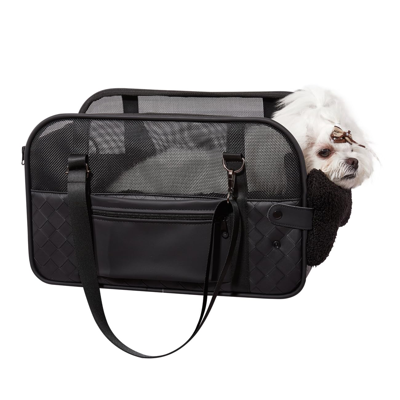 Cat Carrier, Portable Pet Carrier Bag for Cats and Small Dogs Foldable Soft Sided Cat Transport Carrier