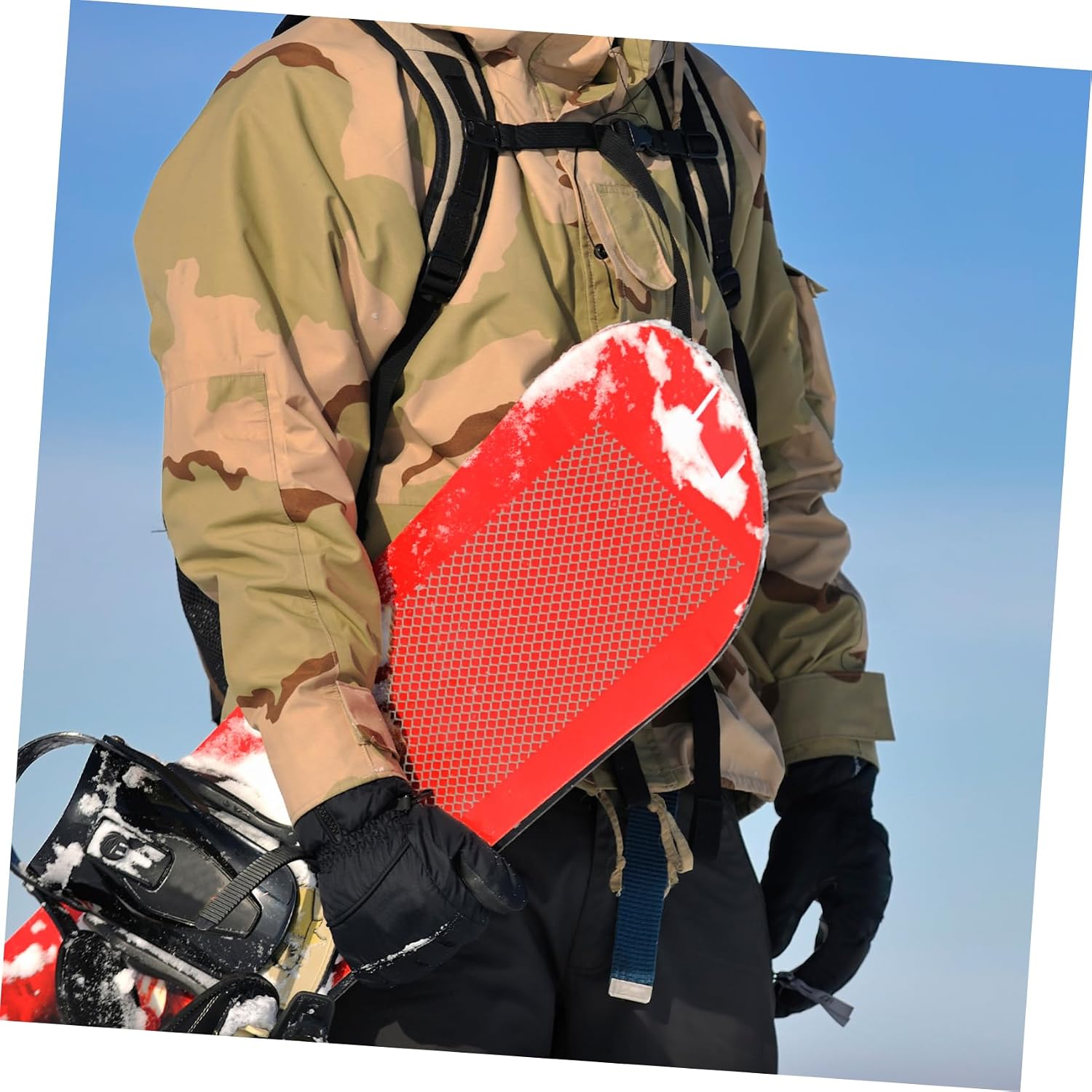 Practical Ski Board Mesh Protector Lightweight Sticking Ski -Resistant Cover for Enhanced Performance and Extended Lifespan