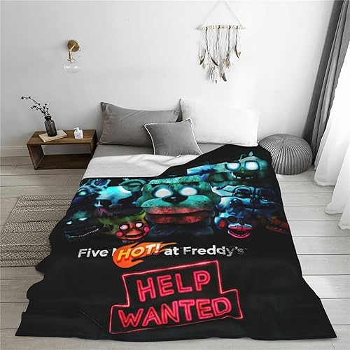 Miniatura 2 de Manta de franela con impresión 3D de anime, unisex, manta de felpa súper suave para ropa de cama y sofá B-60 x 50 pulgadas