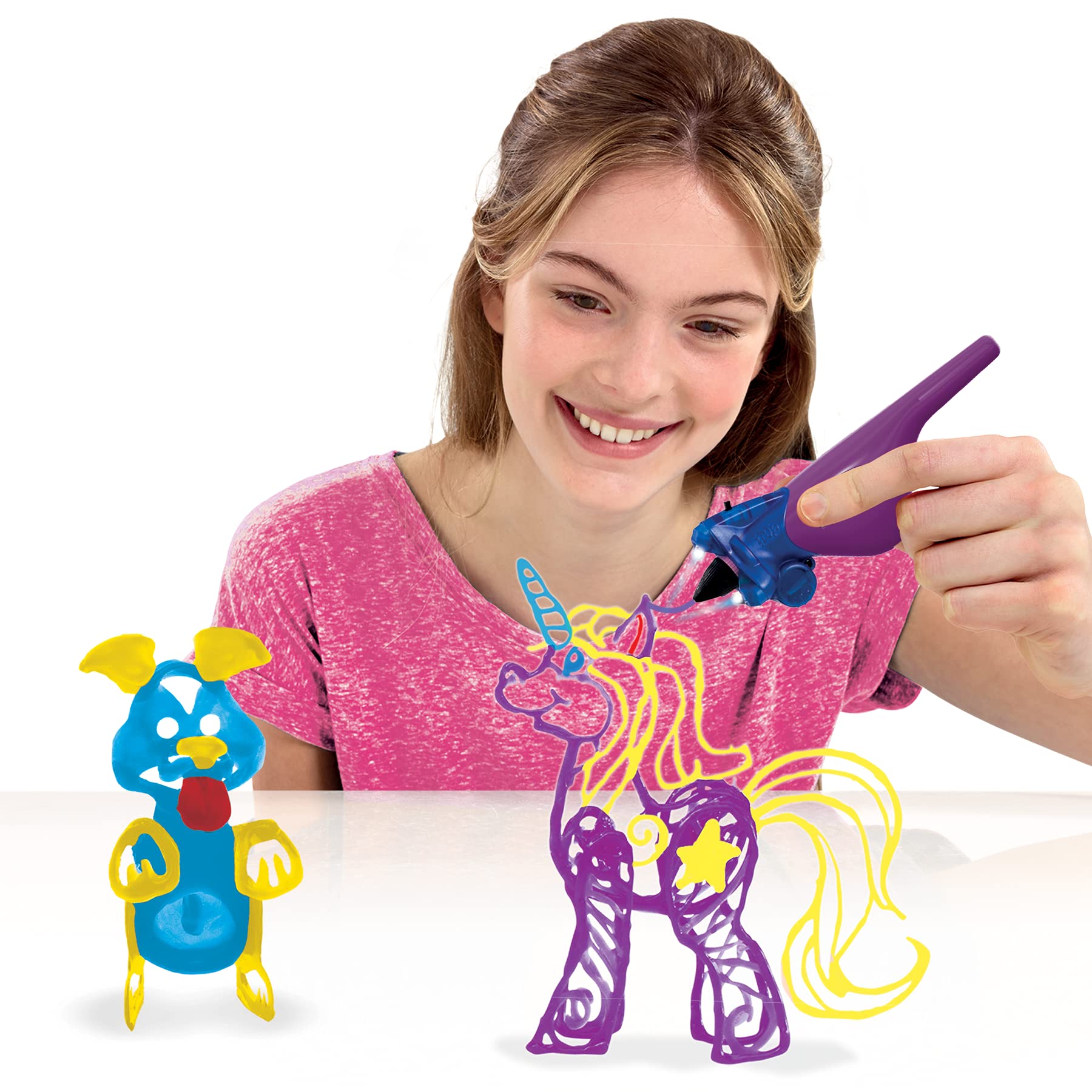 IDO3D Ultra - 4 Pen Set - Cute Creations, Create 3D Arts and Crafts,  Drawing and Painting Supplies