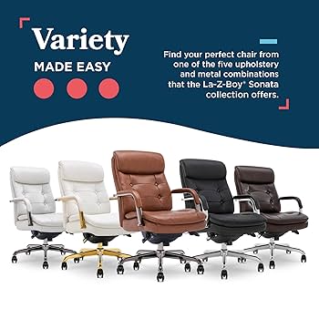 Amazon.com: La-Z-Boy Sonata Executive Mid-Back Office Chair