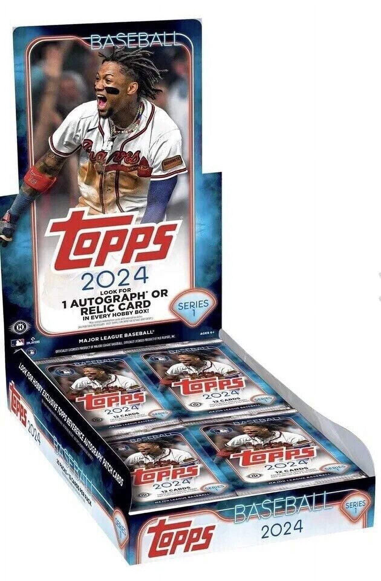 2024 Topps Baseball Series 1 - Hobby Box, Trading Cards - Amazon