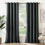 Deconovo Cortinas Opacas Térmicas para Dormitorio y Salón, 2 Piezas