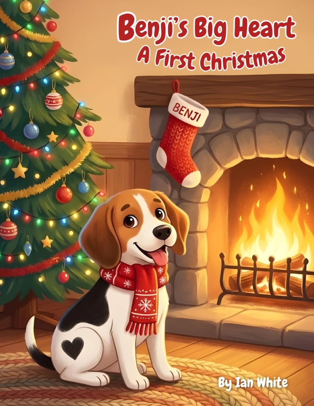 Benji's Big Heart: A First Christmas (Benji's Big Heart Colouring Adventures)