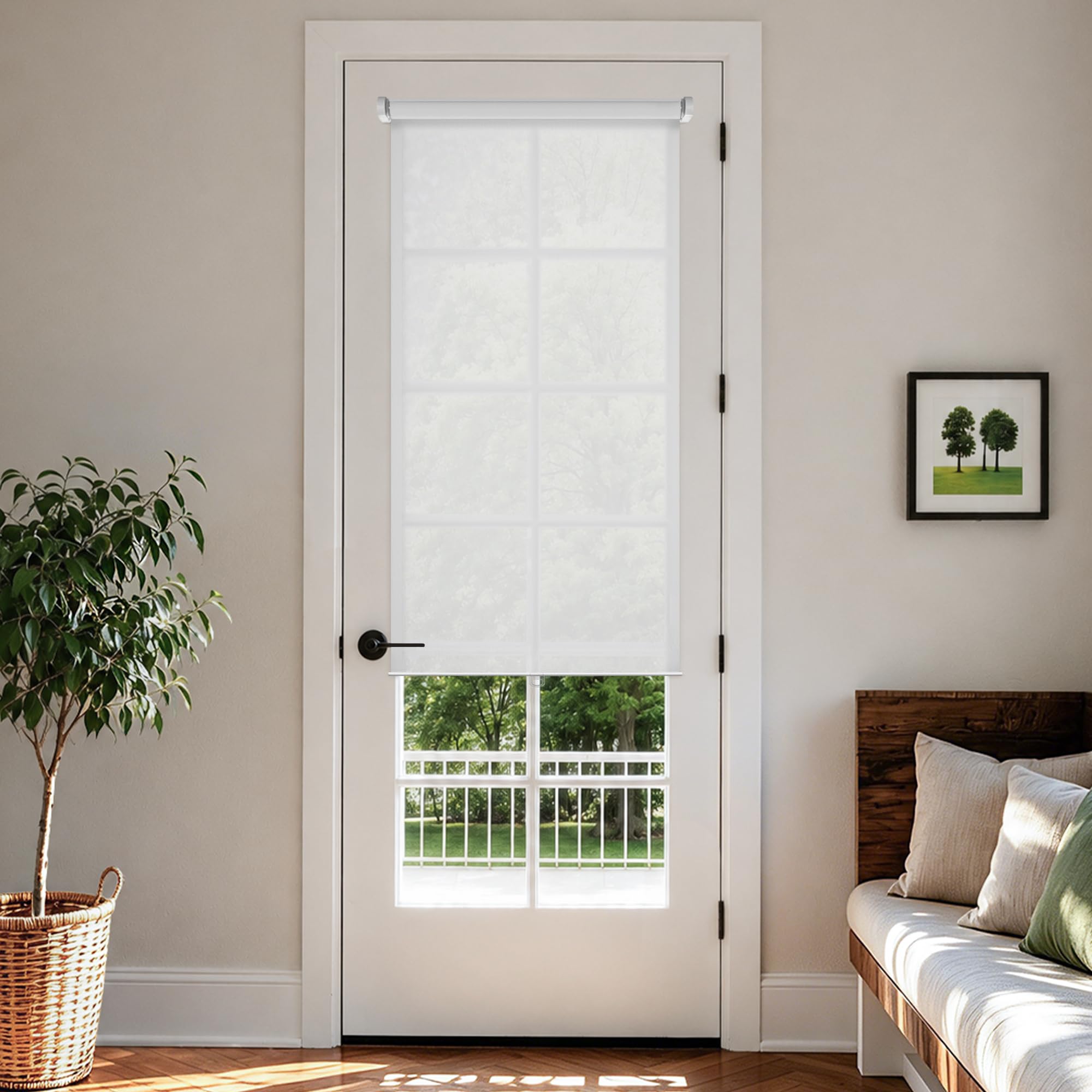 Amazon.com: LazBlinds No Drill Cordless Roller Shades, Light