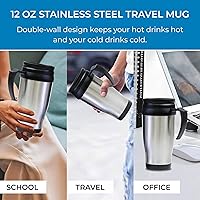 Vista 6 de Kenmore Single Serve Coffee Maker – 6–14 Oz Brew Sizes, Compatible with Keurig K‑Cup Pods & Ground Coffee, One Cup Brewer, Travel Mug Friendly, Auto