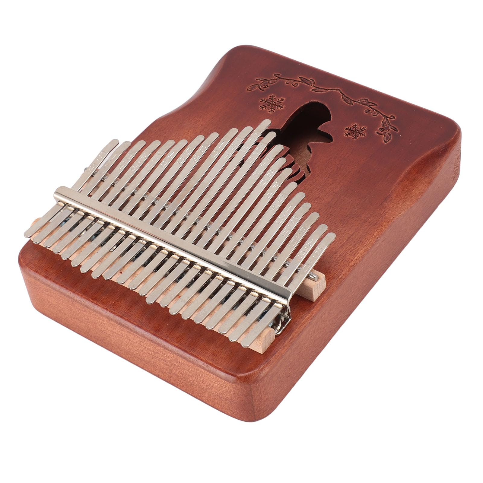 Kalimba Thumb Piano, Wygodna Konstrukcja, Doskonała jakość Dźwięku, Zaawansowane Grawerowanie, łatwe do Nauczenia się Dzięki Nutom Klawiatury, Idealny dla Początkujących