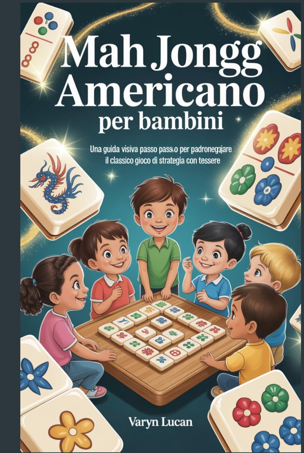 Mah Jongg americano per bambini: Una guida visiva passo passo per padroneggiare il classico gioco di strategia con tessere