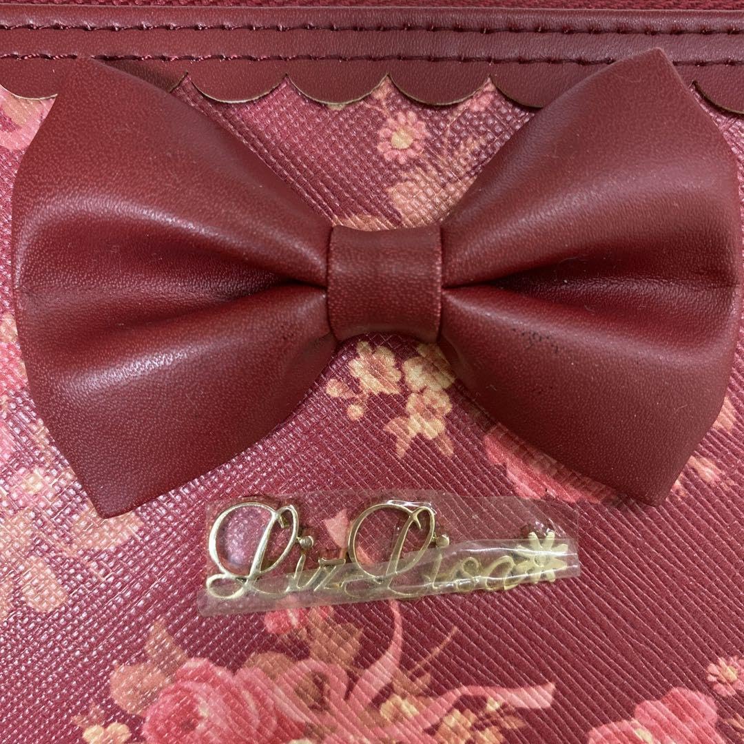 LIZ LISA ノベルティ限定♡ローズ柄 長財布 リズリサ LIZ LISA ロッチェ チェックローズ柄ラウンド長財布
