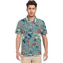 Gentle Goose Mens Polo Shirts Short Sleeve Quick Dry Athletic Outdoor Sports Golf Shirts S-XXL