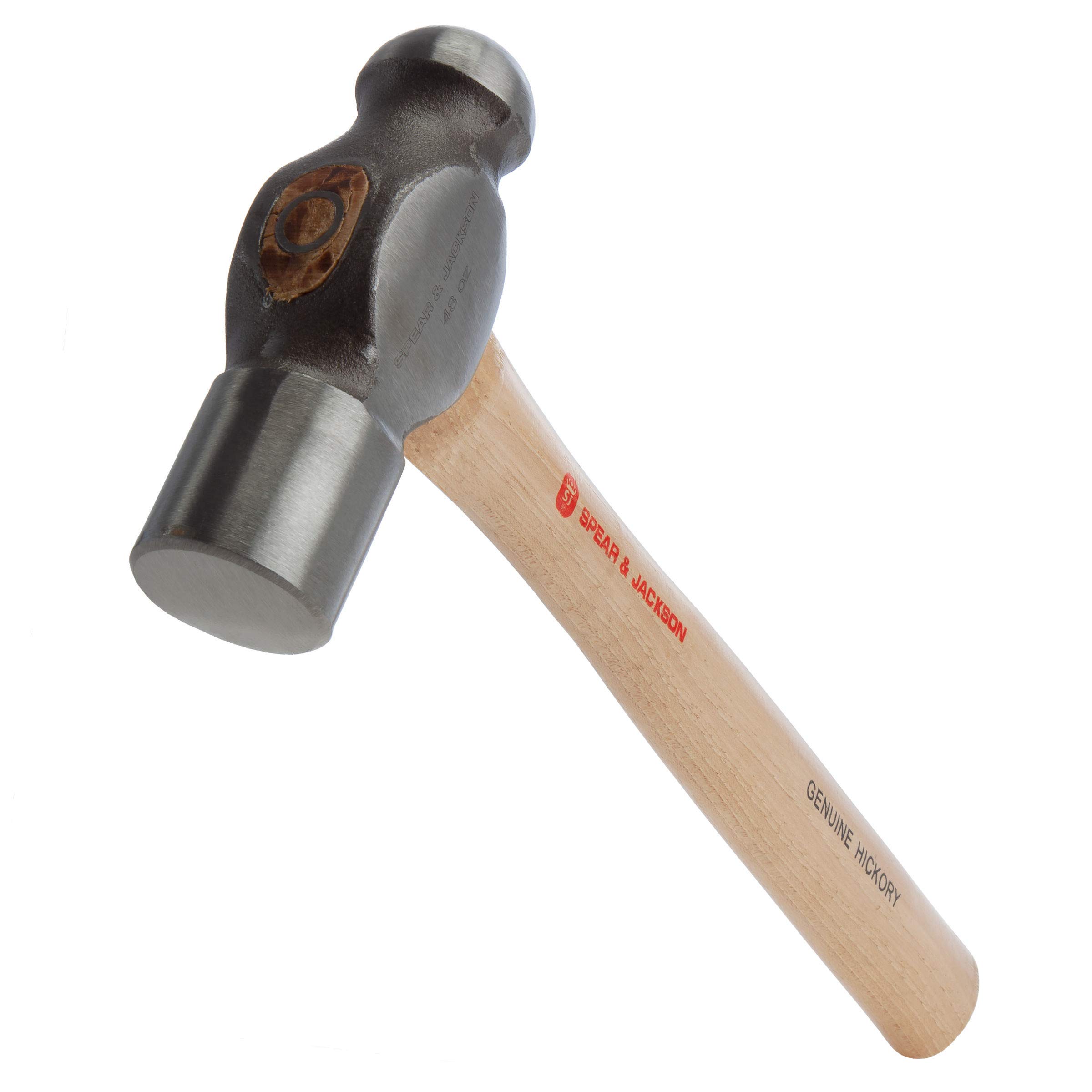 Spear & Jackson SJ-BPH40 Marteau De Charpentier En Hickory Ball Pein