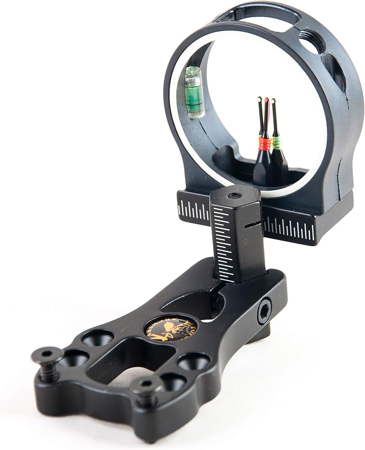 TOPOINT ARCHERY 3 Pin Bow Sight - Fiber, Brass Pin, Aluminum Machined - Right and Left Handed : Archery Sights : Sports & Outdoors