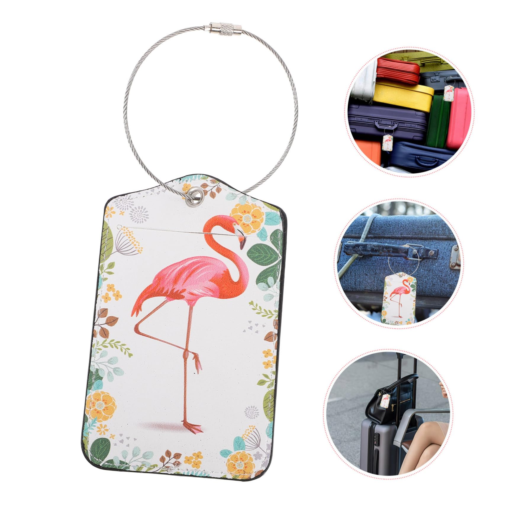 VANZACK 3 Series Etiquetas De Equipaje Para Maletas Etiquetas De Identificación De Viaje Y Ligeras Prácticas Para Maletas Y Mochilas Para Viajeros 2 Piezas X 3