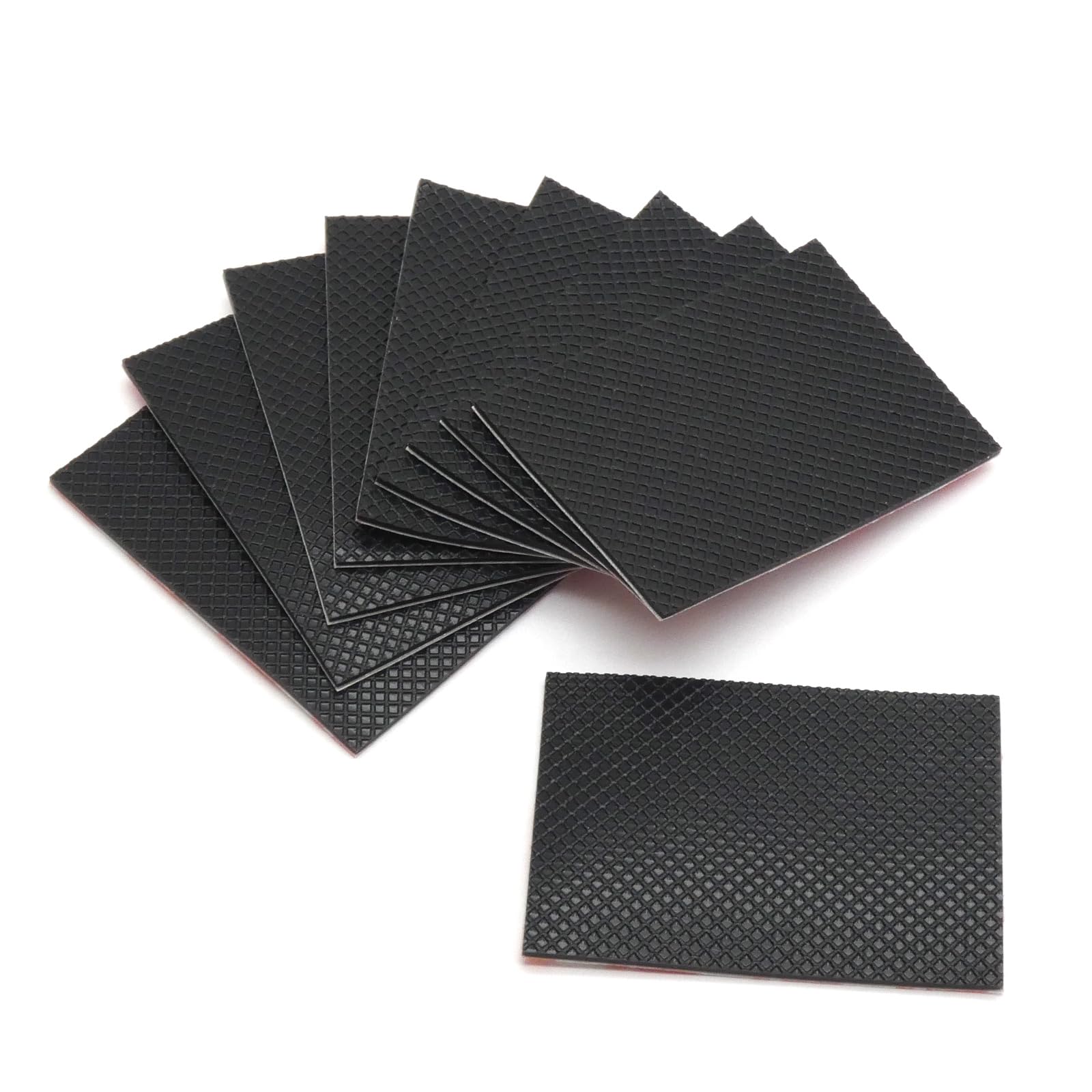 Almohadillas de silicona antideslizantes de 50x35 mm para fijar de forma segura tus muebles, 20 uds