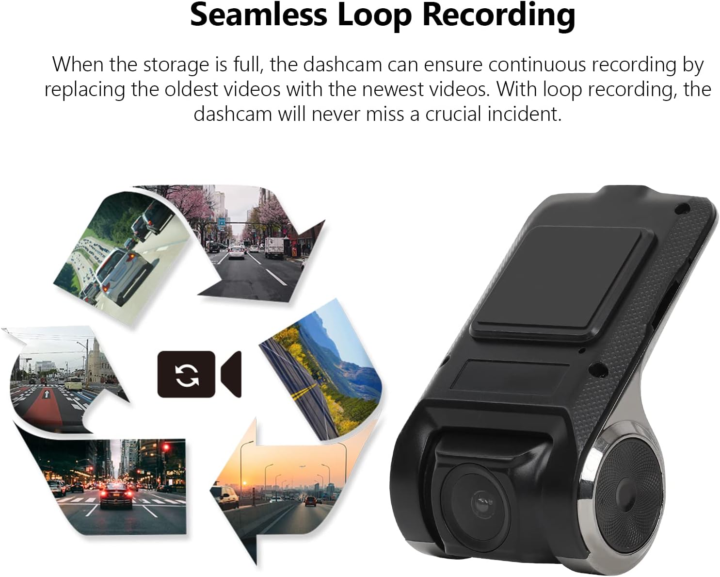 Loop recording cycle illustration