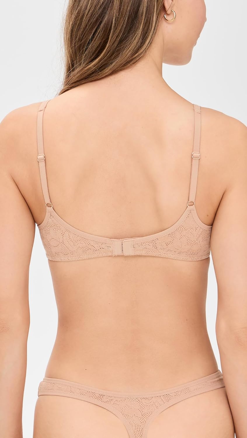 Eberjey Women's Soft Stretch Lace Plunge Bralette