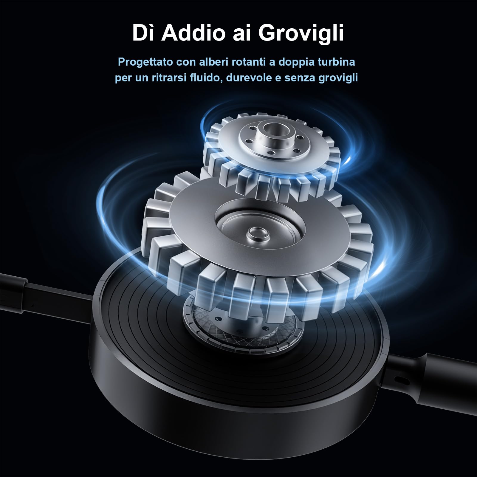 Multi Cavo di Ricarica,(6A 1.1M) Multiplo USB C 3 in 1, Cavo di Ricarica USB Multipla con Porta Phone Micro USB Tipo C per Phone, Tablet, Galaxy, Google