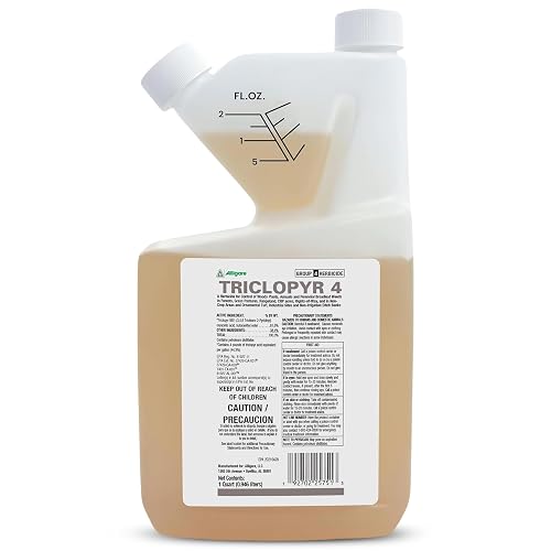 ALLIGARE - Triclopyr 4 Herbicide Selective Weed Killer for Woody Plants, Brush for Forestry, Pastures, Rights-of-Way, & Industrial Sites - 1 Quart