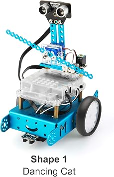 Makeblock Servo Pack Robot Add-on Pack Designed for mBot, 3-in-1 Robot Add-on Pack, 3+ Shapes
