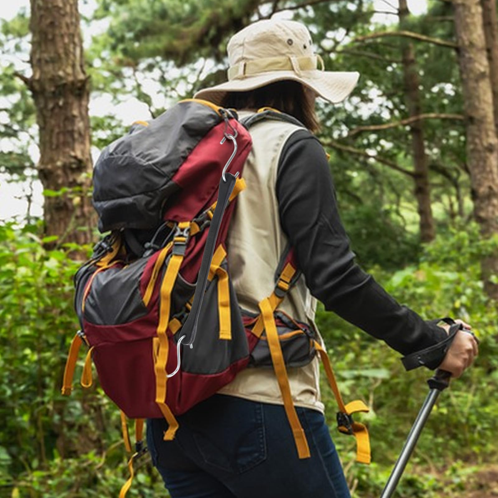 Hemobllo 10 Piezas Goma Correas de Sujeción para Maletas Correas de Fijación Resistentes para Equipaje de Viaje Gancho para Maleta Accesorios de Viaje