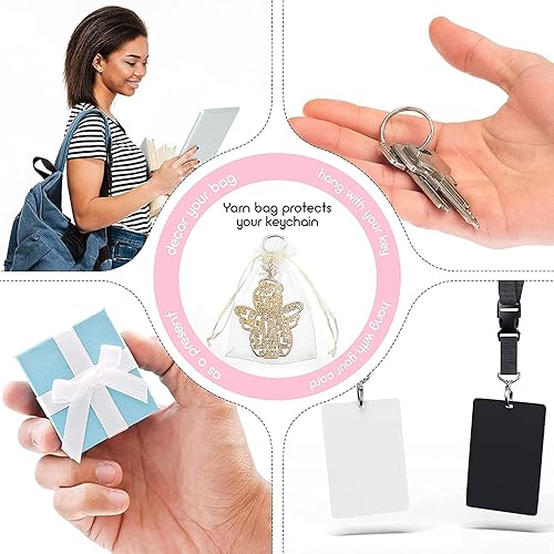 Miniatura 3 de Favores de bautismo, 15 piezas de llavero de ángel de bautismo, llavero de madera de bautismo, recuerdos de comunión para niño o niña, recuerdos de