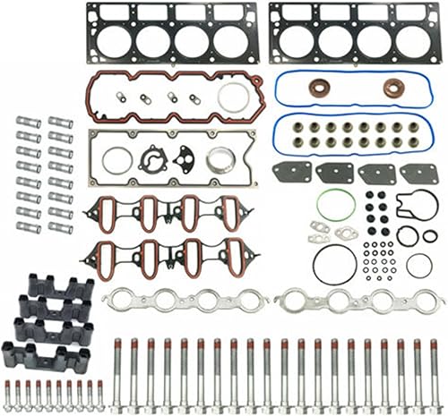 Fetcoi Kit de repuesto para elevador, juego de juntas de cabeza de elevador, pernos de cabeza elevadores, guías, para GM 5.3 AFM disponible en Yaxa Peru