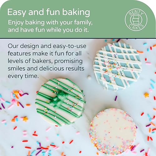 Miniatura 4 de Benty Cakes El juego original de cake puck  no es un pop, es un disco! La manera más fácil de hacer postres cubiertos de chocolate  Silicona libre