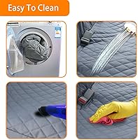 Vista 6 de Fundas de asiento de coche para perros Honest Dog, funda de asiento para perros con solapa lateral para automóviles, camiones y SUV - Funda