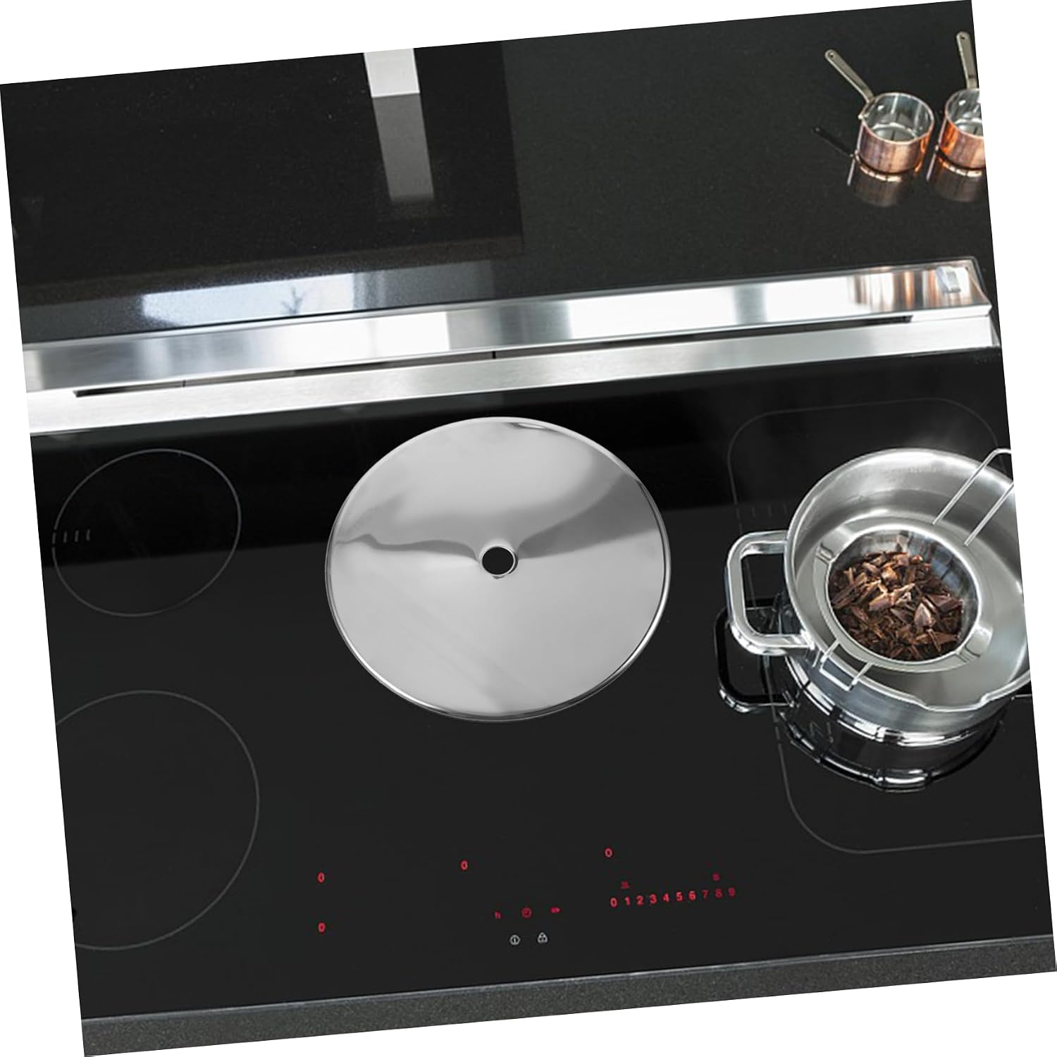 Induction Cooker Sinking Ring Hot Pot Table Adapter Multi Functional Induction Plate Fitting for Easy Maintenance and Practical Repairs