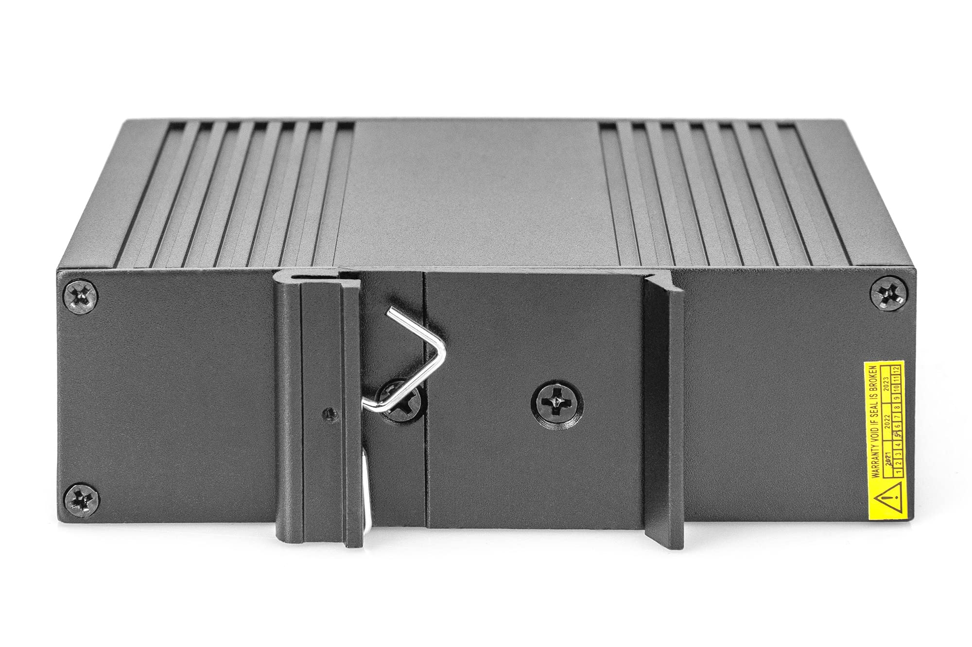 DIGITUS Injecteur PoE+ - IEEE802.3at - Gigabit Ethernet - Rail DIN - Bornier DC - Mode PoE A & Mode B