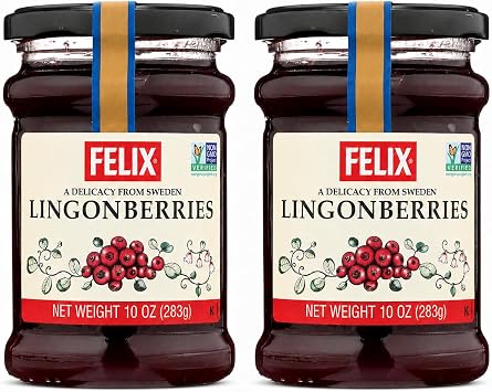 Felix Lingonberries - 10 Ounces Pack of 2