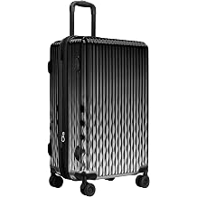 Expandable 24 Inch Checked Luggage Suitcase with TSA Lock