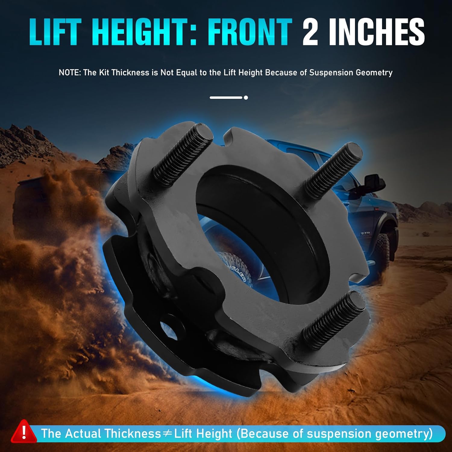 2 inch Front Leveling Kits Lift Kit Fit for 2015-2022 Chevy Colorado 2WD 4WD GMC Canyon 2WD 4WD Front Strut Spacers