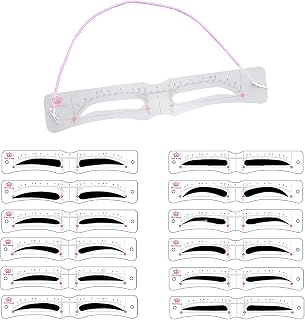 YINKE 眉毛模板 女士 12种套装 眉毛模板