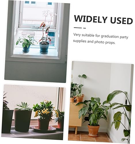 Miniatura 4 de Cabilock 1 estante montado en la pared, soportes para plantas de esquina, macetas para exteriores, macetas colgantes de metal, macetas colgantes de