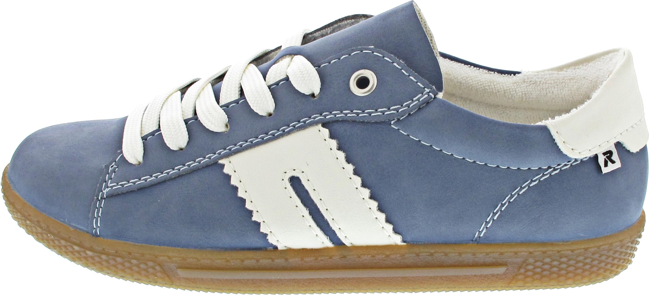 Rieker Women's L9702 Low Trainers, Blue, 41 EU