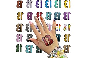 AUOCATTAIL Eras Tour Merch taylor 13 Temporary Tattoos Concert Rave