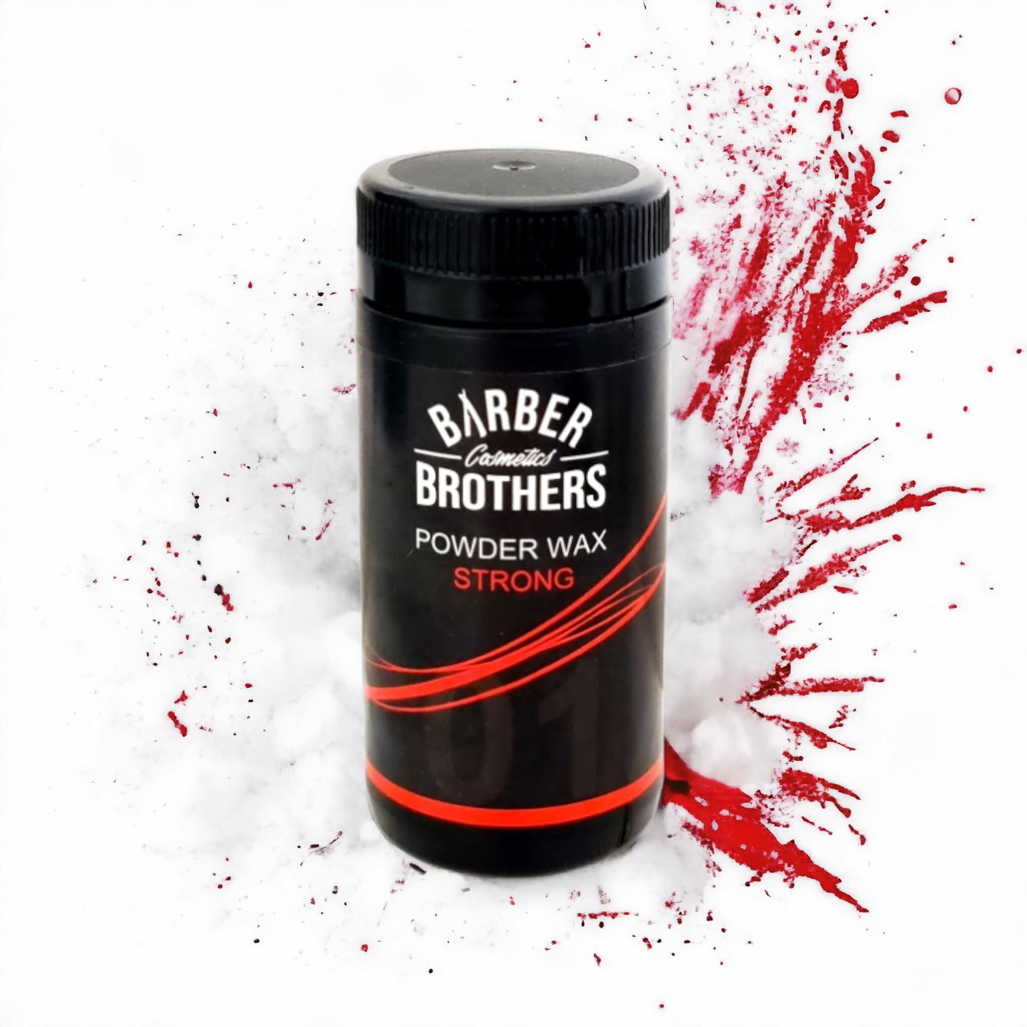 Barber Brothers - Cire coiffante pour cheveux volume Styling Hair Powder Wax Effet Mat