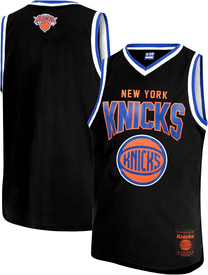 Ultra Game Youth NBA Official Tank Top Mesh Sleeveless Muscle T-Shirt - Black