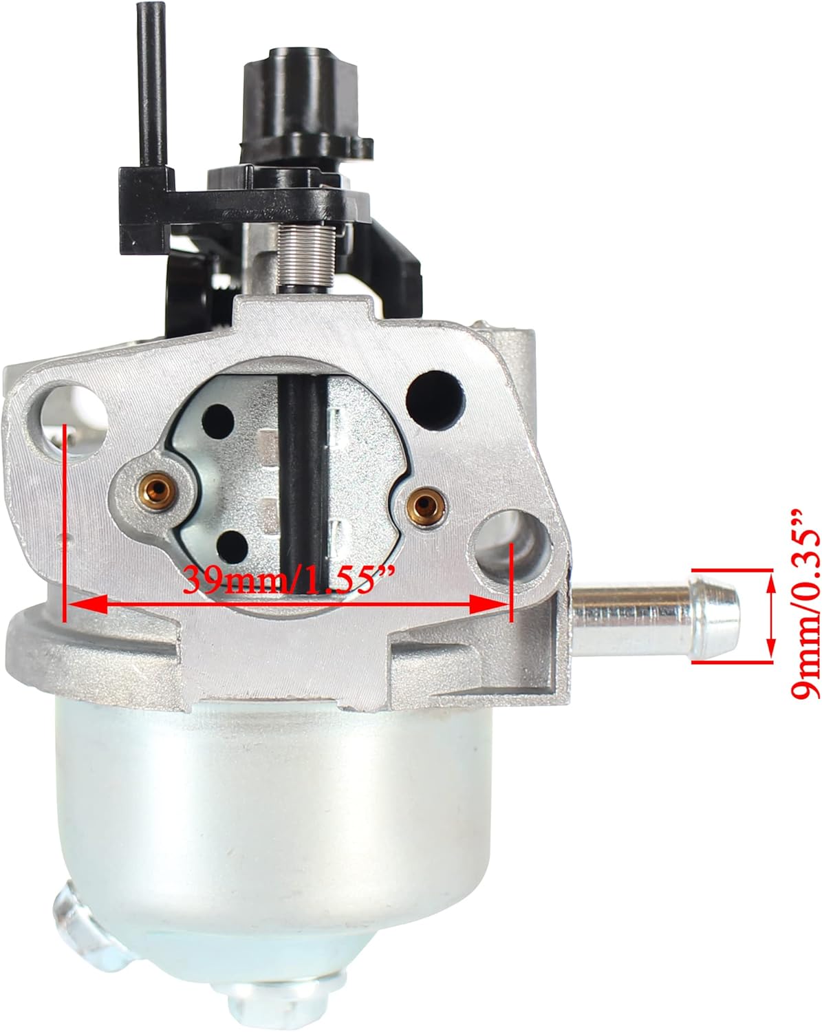 TB220 Carburetor For Troy-Bilt TB120 12AVB22J766 TB270ES 11A-B22J766 12AGA2S6766 Lawn Mower w/ 5X65RU 5X65VUA 5X65VUB 6X65RU Engine