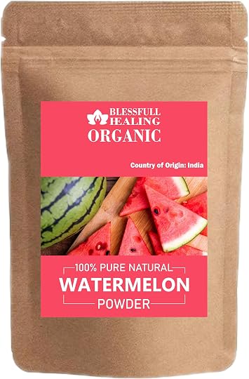 Blessfull Healing Organic Watermelon Powder 100% Pure Natural 100 Gram / 3.52 oz