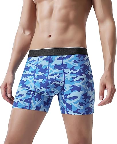 Miniatura 7 de AIRCUTE Ropa interior suave lavable para incontinencia urinaria para hombres, calzoncillos tipo bóxer de rendimiento seco para fugas de vejiga, 1