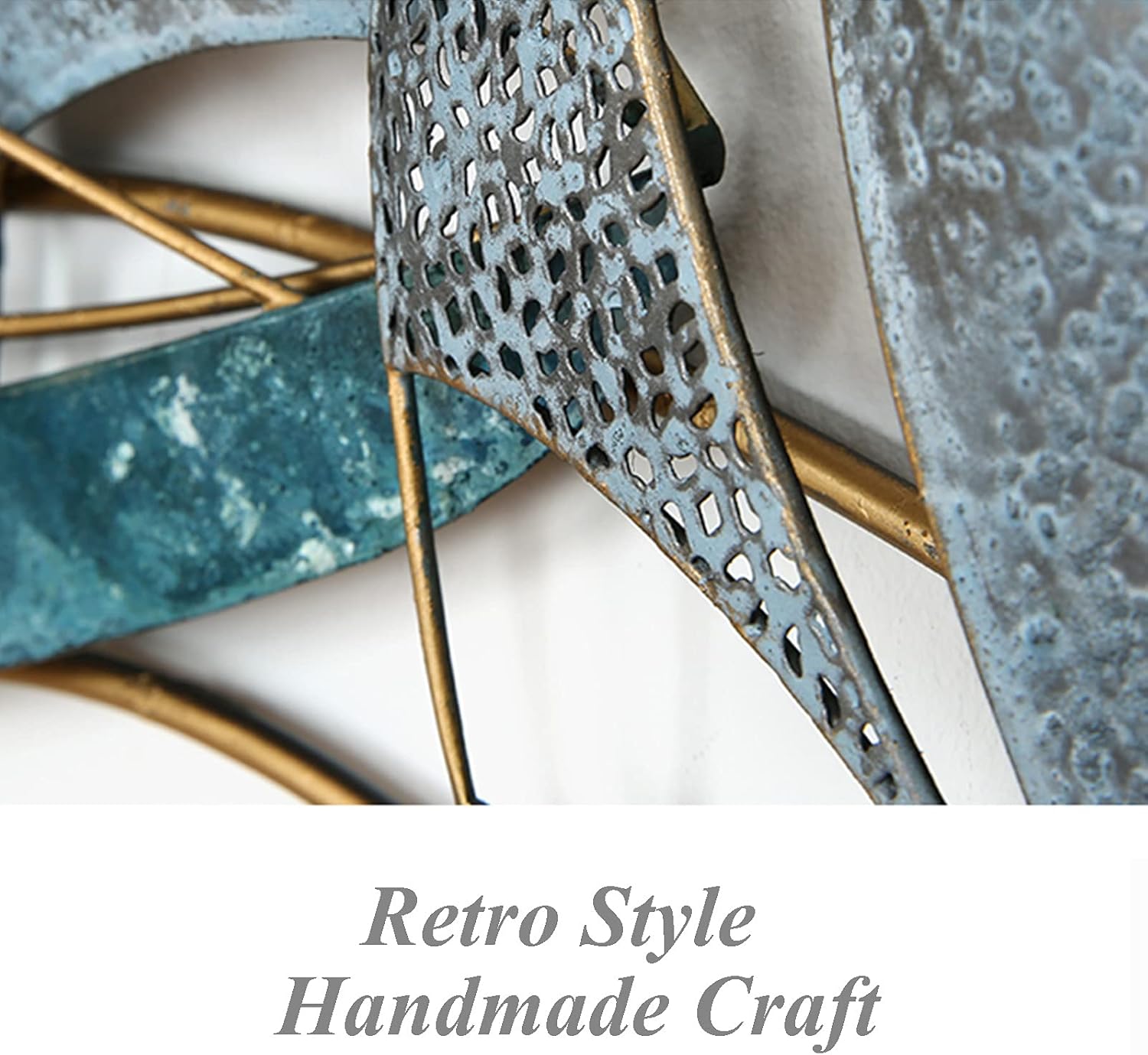 WANGLE Metal Sailboat Wall Decor, 3D Nautical Ship Wall Sculptures, 34.02" L x 21.26" H Handmade Coastal Beach Sailboat Wall Art Decor School Home Hotel Living Room Bedroom Dining Room,A