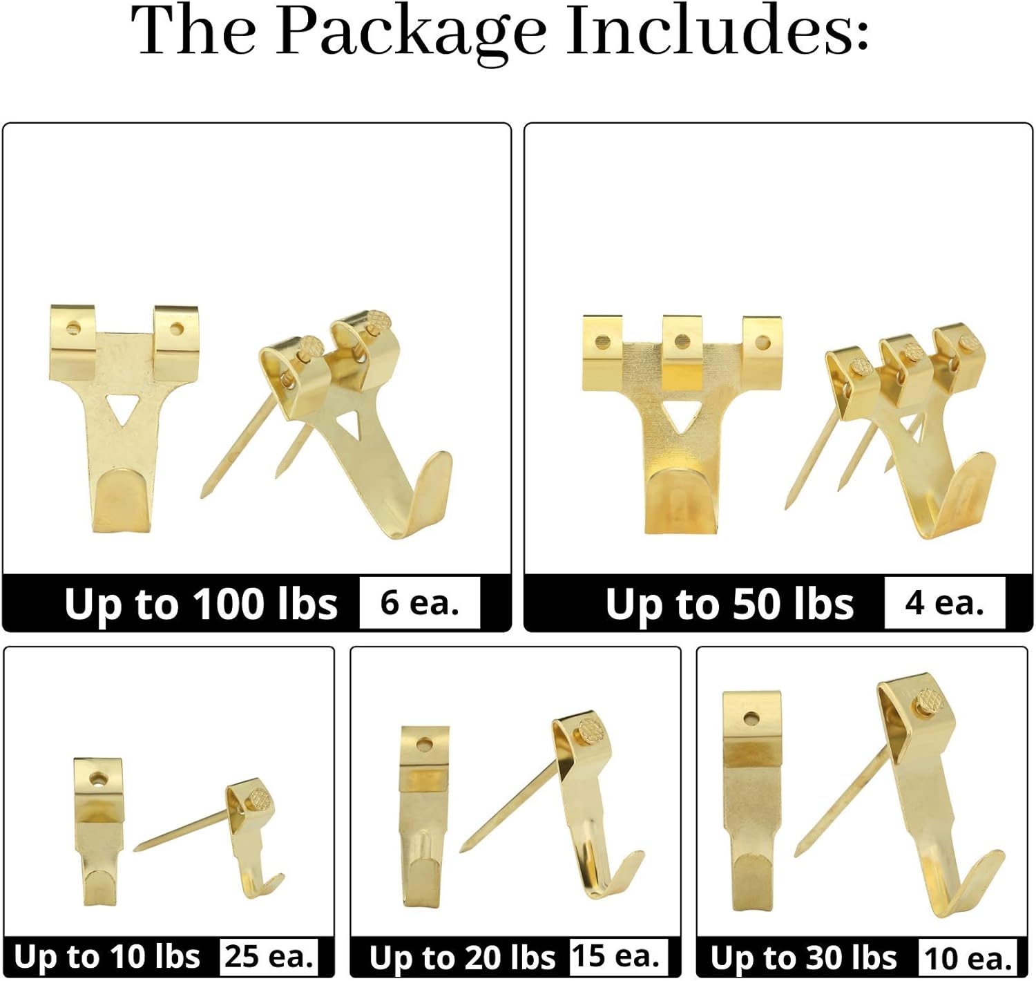 Mr. Pen- Picture Hanging Kit, 220pc, Picture Hangers, Nails for Hanging Pictures, Wall Hangers, Picture Hanging, Picture Hanging Hooks, Frame Hanging Hardware, Picture Hooks, Wall Hanging Kit - - 