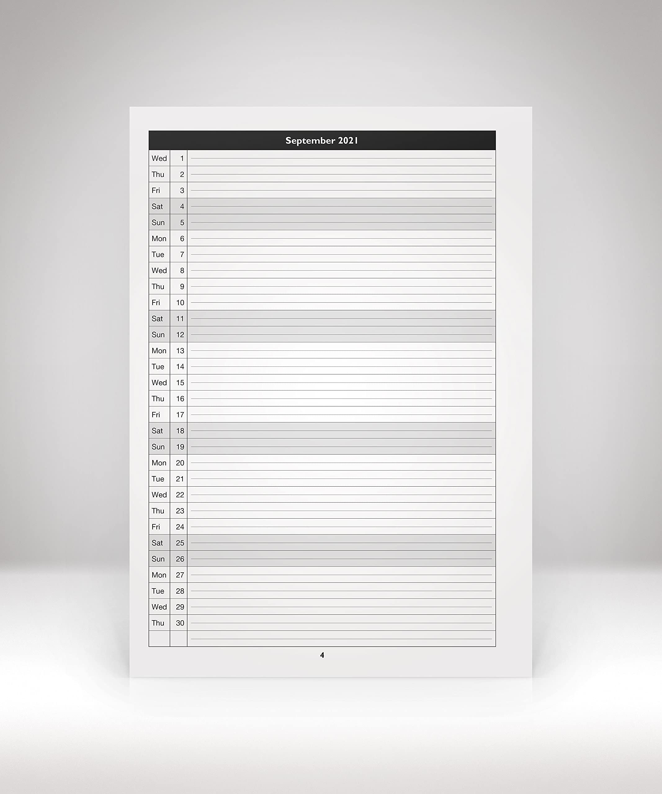 School Planner Company LooseLeaf Teacher Planner Choice of Sizes