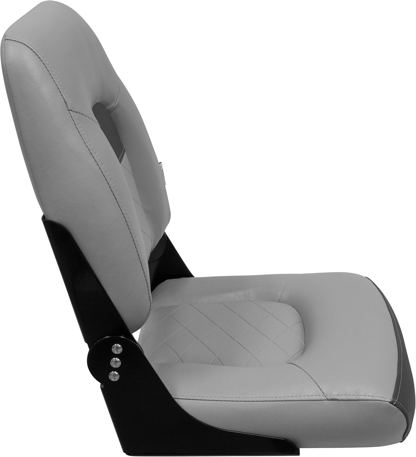 Wise DLX1461-1905 DLX Series Pontoon High Back Seat - Marble/Reef Stone